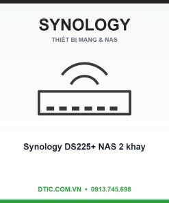 Thiết bị lưu trữ NAS Synology DiskStation DS225+ 2 khay