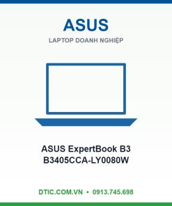 Laptop ASUS ExpertBook B3 B3405CCA-LY0080W (Intel Core Ultra 7 255H | Intel Graphics | 14 inch WUXGA | 16GB | 512GB | Win 11 | Xám)