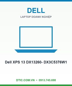 Laptop Dell XPS 13 DX13260- DX3C5376W1 (Intel Core 5 320 | 16GB | 512GB | Intel Graphics | 13.4 inch 2.5K | Cảm ứng | Win 11 | Office | Sky)
