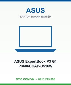 Laptop ASUS ExpertBook P3 G1 P3606CCAP-U516W (Intel Core Ultra 5 Processor 225H | Intel Graphics | 16 inch WUXGA 60Hz | 16GB | 512GB | Win 11 | Xám)