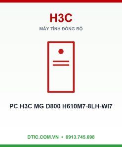 Máy tính để bàn đồng bộ PC H3C MG D800 H610M7-8LH-WI7 (Core i7-14700 | 16GD4 | 512SSD | Wifi/BT | 180W | Key+Mouse | Win11 | 1Y)