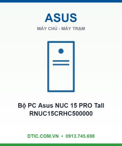Bộ PC Asus NUC 15 PRO Tall RNUC15CRHC500000 (CORE 5-210H | 2xDDR5-5600 | 2xNVMe,SATA | 2x HDMI 2.1 | 2x Thunderbolt | VESA MOUNT)