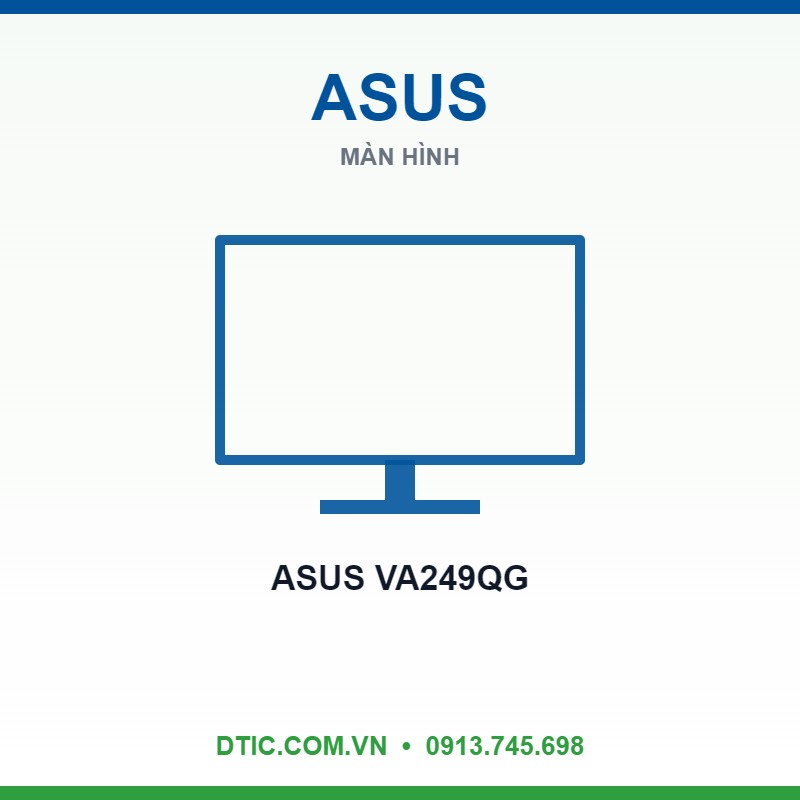 Màn Hình ASUS VA249QG (23.8 inch - IPS - FHD - 120Hz - 1ms - Speaker) Màn Hình ASUS VA249QG (23.8 inch - IPS - FHD - 120Hz - 1ms - Speaker)