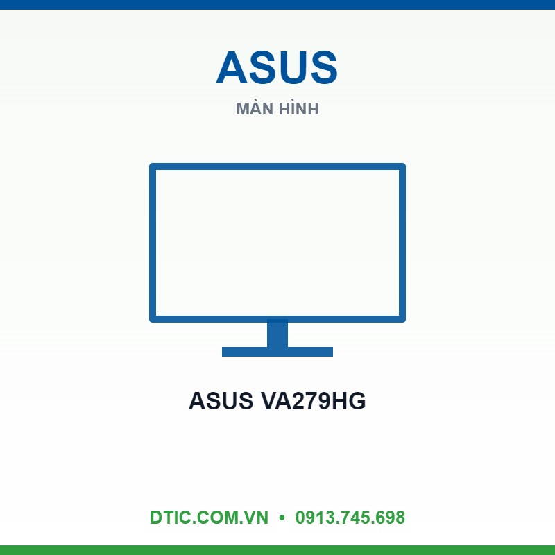 Màn Hình ASUS VA279HG (27 inch - IPS - FHD - 120Hz - 1ms) Màn Hình ASUS VA279HG (27 inch - IPS - FHD - 120Hz - 1ms)