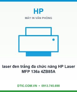 Máy in laser đen trắng đa chức năng HP Laser MFP 136a 4ZB85A (In| Copy| Scan| A4| A5| USB)