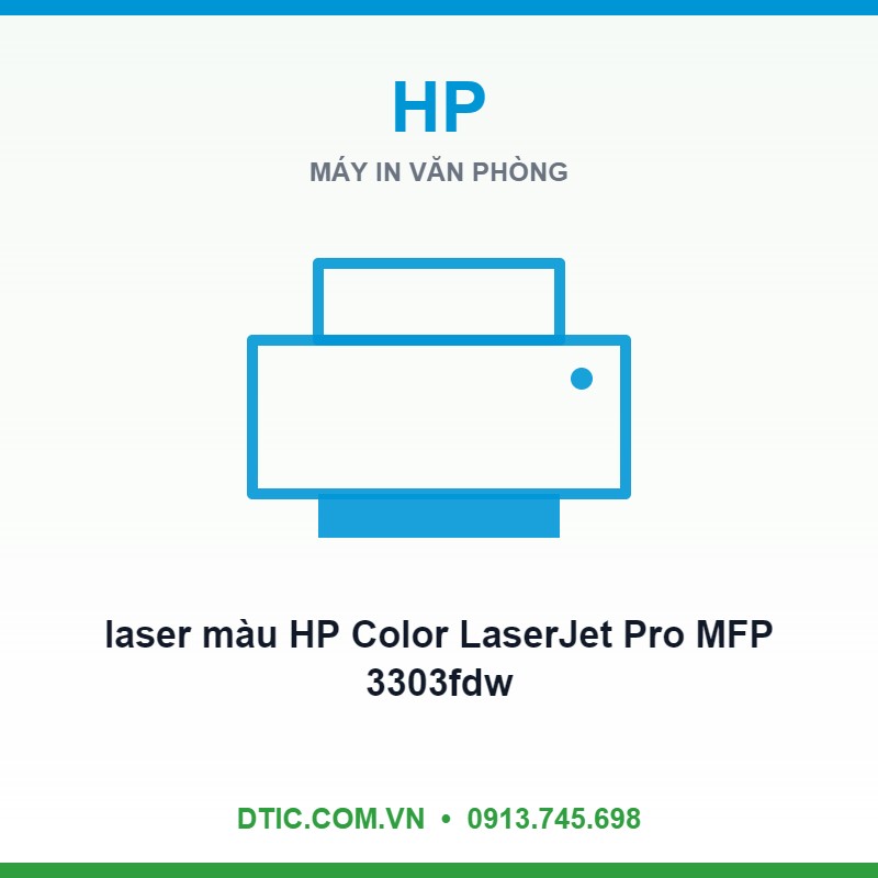 Máy in laser màu HP Color LaserJet Pro MFP 3303fdw (499M8A) (In đảo mặt| Copy| Scan| Fax| ADF| A4| A5| USB| LAN|WIFI) Máy in laser màu HP Color LaserJet Pro MFP 3303fdw (499M8A) (In đảo mặt| Copy| Scan| Fax| ADF| A4| A5| USB| LAN|WIFI)
