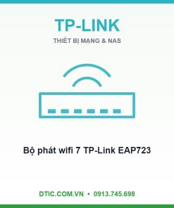 Bộ phát wifi 7 TP-Link EAP723 (Chuẩn BE/ 5000Mbps/ 4 Ăng-ten ngầm/ Wifi Mesh/ Dưới 250 User/ Gắn trần/tường)