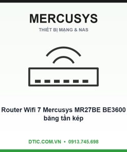 Router Wifi 7 Mercusys MR27BE BE3600 băng tần kép
