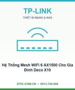 Hệ Thống Mesh WiFi 6 AX1500 Cho Gia Đình Deco X10 (3-pack)
