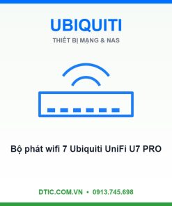 Bộ phát wifi 7 Ubiquiti UniFi U7 PRO (Chuẩn BE/ BE9335Mbps/ 6 Ăng-ten ngầm/ Wifi Mesh/ Dưới 300 User/ Gắn trần/tường) - Không kèm nguồn POE