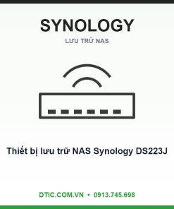 Thiết bị lưu trữ NAS Synology DS223J (1GB DDR4, 2 khay)