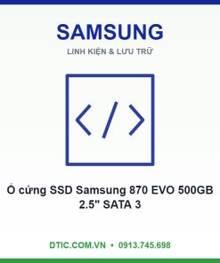 Ổ cứng SSD Samsung 870 EVO 500GB 2.5" SATA 3 (MZ-77E500BW)
