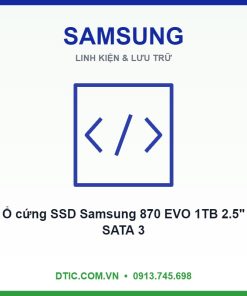 Ổ cứng SSD Samsung 870 EVO 1TB 2.5" SATA 3 (MZ-77E1T0BW)
