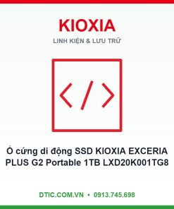 Ổ cứng di động SSD KIOXIA EXCERIA PLUS G2 Portable 1TB LXD20K001TG8