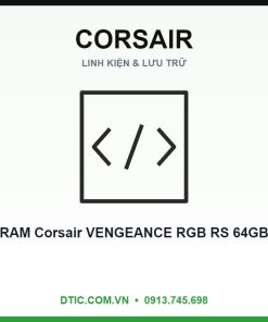 RAM Corsair VENGEANCE RGB RS 64GB (2x32GB) DDR5 6000Mhz Intel XMP & AMD Expo CMH64GX5M2D6000Z40