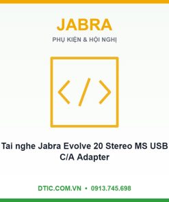 Tai nghe Jabra Evolve 20 Stereo MS USB C/A Adapter
