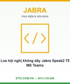 Loa hội nghị không dây Jabra Speak2 75 MS Teams (tích hợp mic) - kèm link 380a