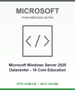 Phần mềm Microsoft Windows Server 2025 Datacenter - 16 Core Education