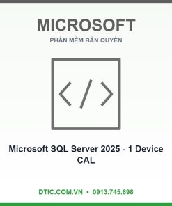 Phần mềm Microsoft SQL Server 2025 - 1 Device CAL