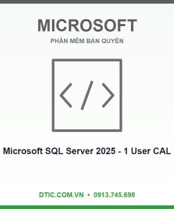 Phần mềm Microsoft SQL Server 2025 - 1 User CAL