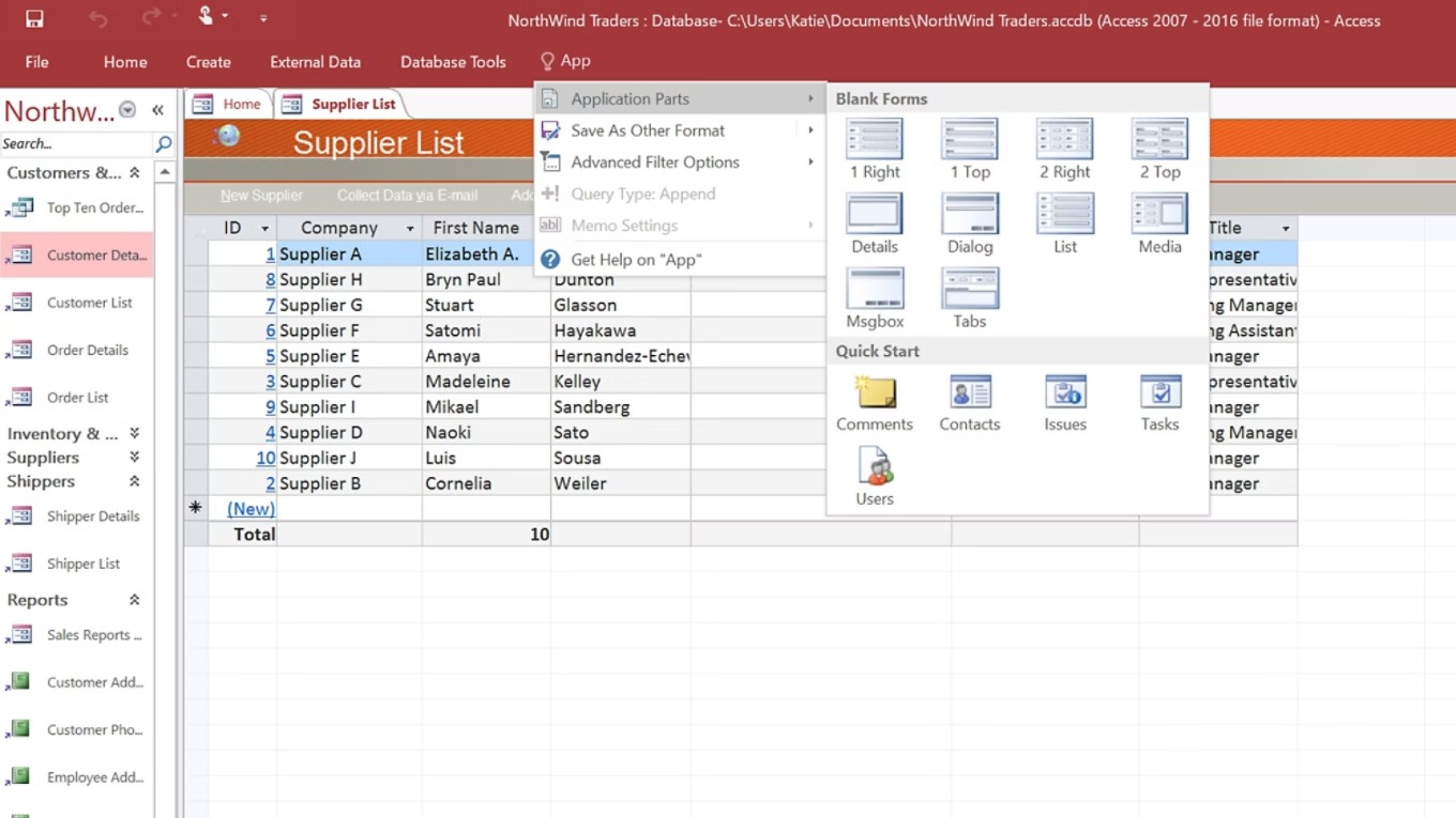 Phần mềm Microsoft Access LTSC 2024 Phần mềm Microsoft Access LTSC 2024