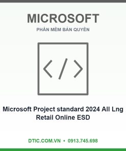 Phần mềm Microsoft Project standard 2024 All Lng Retail Online ESD (EP2-07057) - Key điện tử