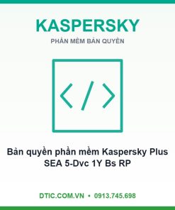 Bản quyền phần mềm Kaspersky Plus SEA 5-Dvc 1Y Bs RP ( KL10424UEFS)