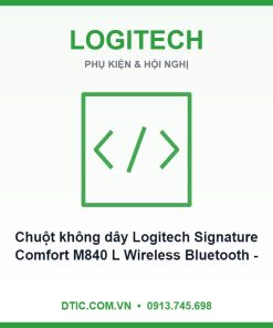 Chuột không dây Logitech Signature Comfort M840 L Wireless Bluetooth - Than chì - 910-007735