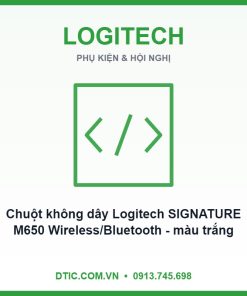 Chuột không dây Logitech SIGNATURE M650 Wireless/Bluetooth - màu trắng nhạt