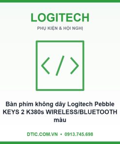Bàn phím không dây Logitech Pebble KEYS 2 K380s WIRELESS/BLUETOOTH màu đen 920-011753