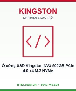 Ổ cứng SSD Kingston NV3 500GB PCIe 4.0 x4 M.2 NVMe (SNV3S/500G)