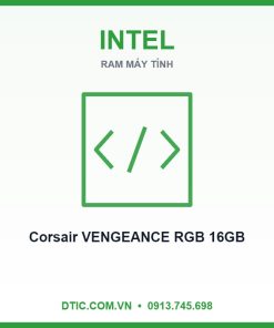RAM Corsair VENGEANCE RGB 16GB (1x16GB) DDR5 6000 Intel XMP & AMD EXPO CMH16GX5M1D6000Z38