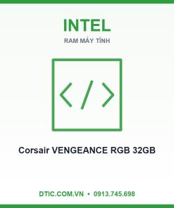 RAM Corsair VENGEANCE RGB 32GB (2x16GB) DDR5 6000 Intel XMP & AMD EXPO CMH32GX5M2B6000Z38