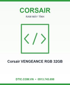 Ram Corsair VENGEANCE RGB 32GB (2x16GB) DDR5 bus 6000MHz Black (CMH32GX5M2E6000C36)