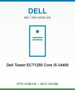 Máy tính đồng bộ Dell Tower ECT1250 i5-14400 16GB 512GB