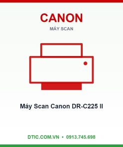 Máy Scan Canon DR-C225 II (Scan đảo mặt| A4| A5| USB)