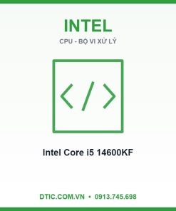 CPU Intel Core i5 14600KF (Intel LGA1700 - 14 Core - 20 Thread - Base 3.5Ghz - Turbo 5.3Ghz - Cache 24MB - No iGPU)