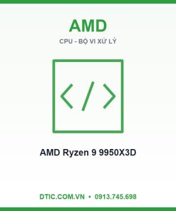 CPU AMD Ryzen 9 9950X3D (AMD AM5 - 16 Core - 32 Thread - Base 4.3Ghz - Turbo 5.7Ghz - Cache 140MB)