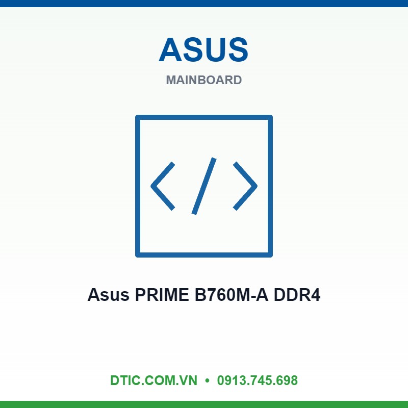 Mainboard Asus PRIME B760M-A DDR4