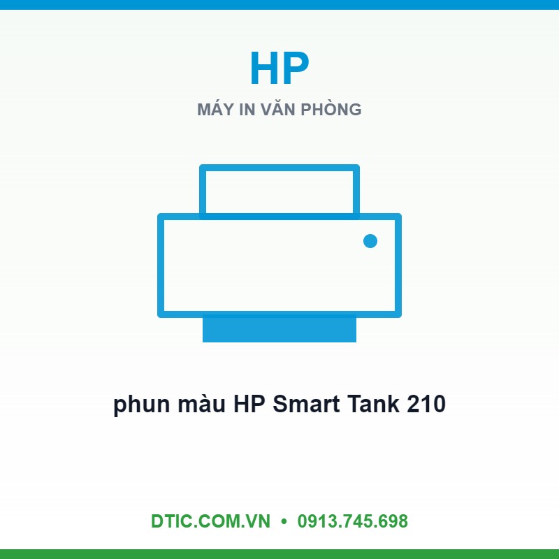 Máy in phun màu HP Smart Tank 210 (3D4L3A) (A4| A5| USB | WIFI) Máy in phun màu HP Smart Tank 210 (3D4L3A) (A4| A5| USB | WIFI)