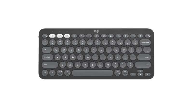 Bàn phím không dây Logitech Pebble KEYS 2 K380s WIRELESS/BLUETOOTH màu đen 920-0 Bàn phím không dây Logitech Pebble KEYS 2 K380s WIRELESS/BLUETOOTH màu đen 920-011753