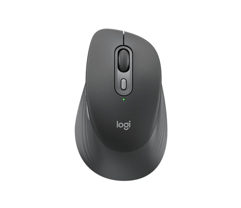 Chuột không dây Logitech Signature Comfort M840 L Wireless Bluetooth - Than chì Chuột không dây Logitech Signature Comfort M840 L Wireless Bluetooth - Than chì - 910-007735